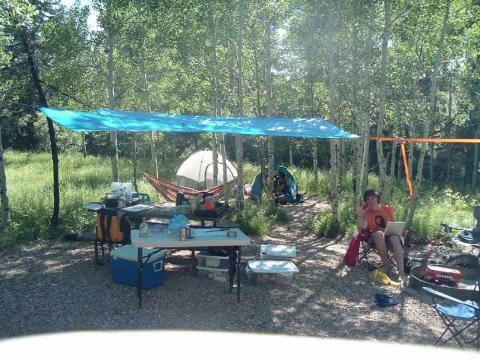 North Rim Campsite